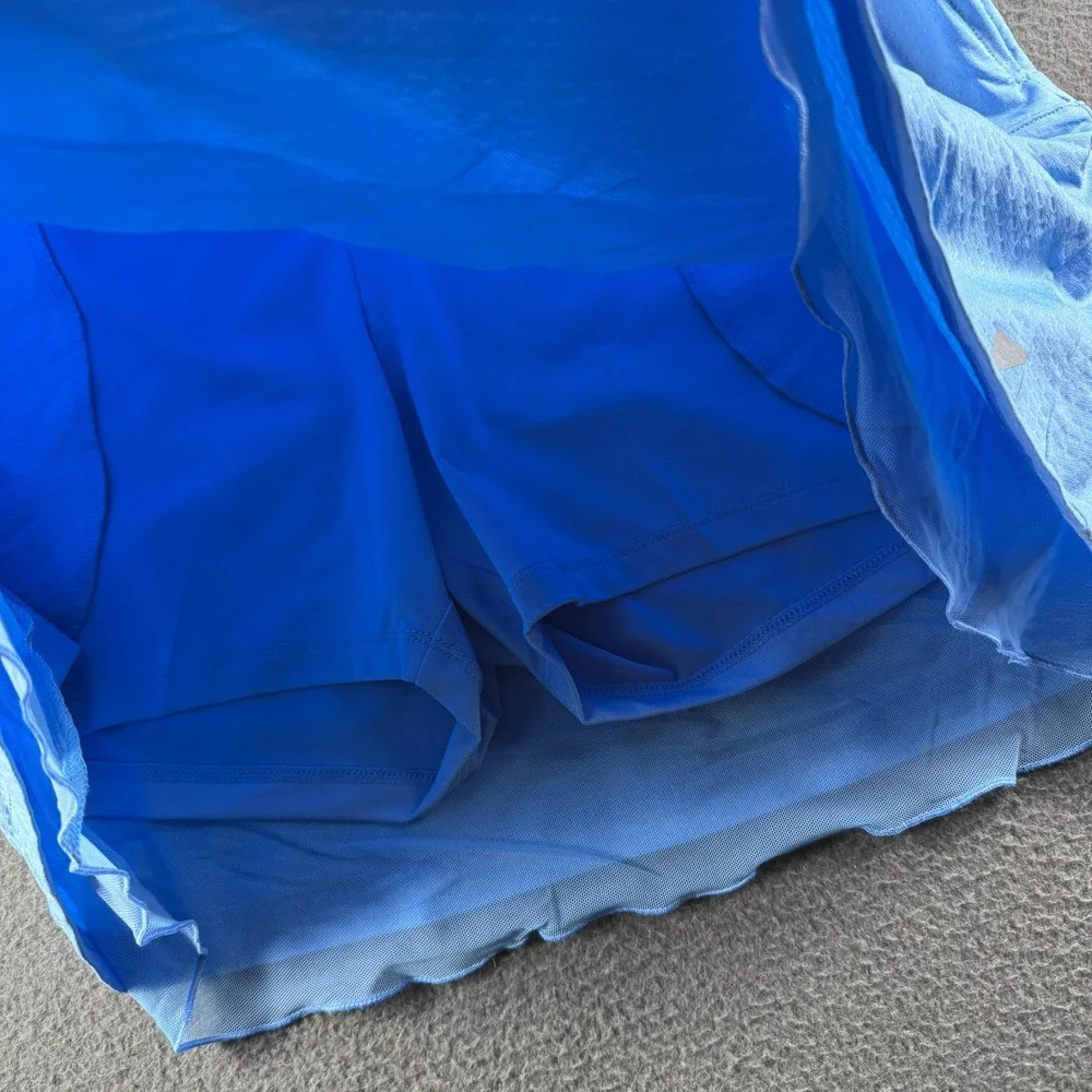 New Bette & Court Skort Women M Bay Blue Elements Cooling Golf Active UPF 50 NWT